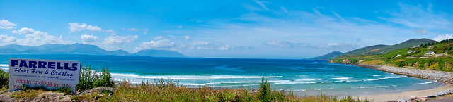 Inch Beach Panorama - Dingle Peninsula - Ireland
