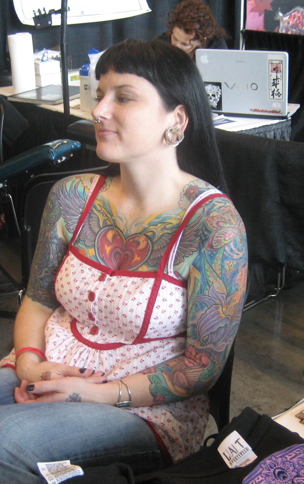 Heavily Tattooed Women Flickr