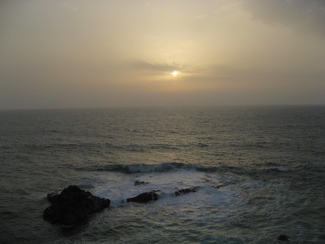 Sunset at Janubio Beach, Hervideros, Lanzarote