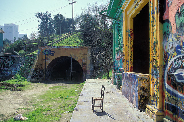 belmont tunnel. los angeles, ca. 2000.