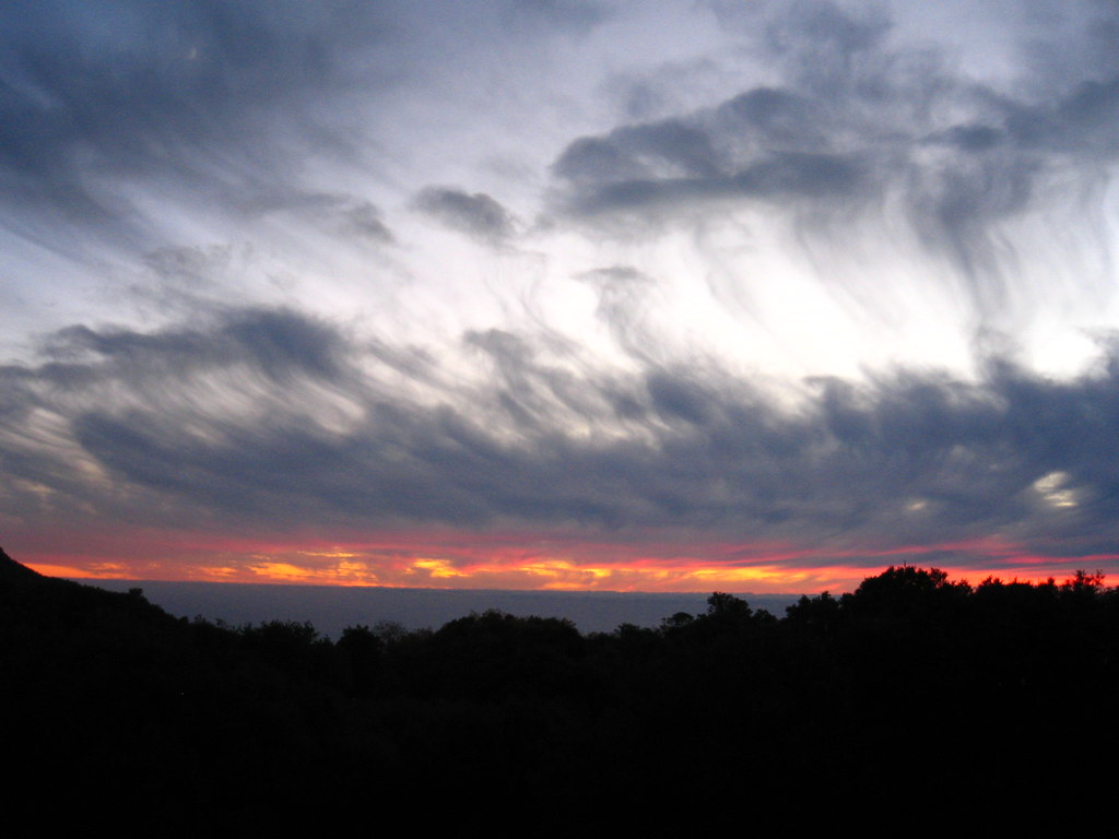 Sunset From Near ‘Apple Tree’ Campsite