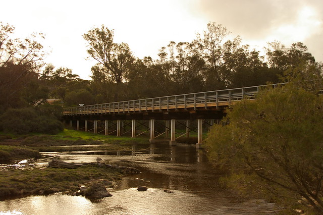 The ominous West Toodyay bridge