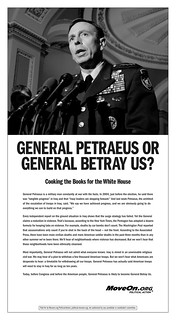 MoveOn ad: General Betray Us? | by scriptingnews