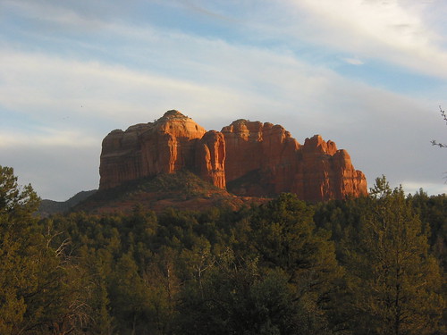I figured this would be the best shot I had of Cathedral Rock.