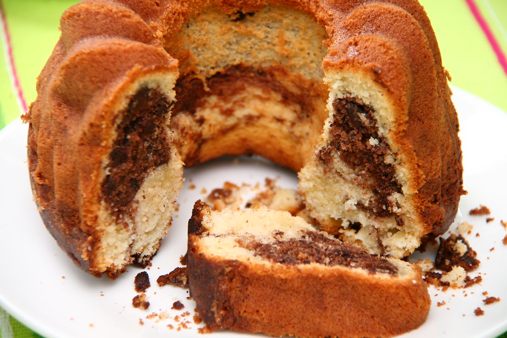 Marble Bundt Cake | Marmor-Gugelhupf mit dunkler Schokolade … | Flickr