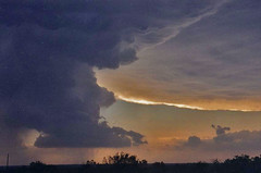Thunderhead over Matador Wildlife Management Area July 2001