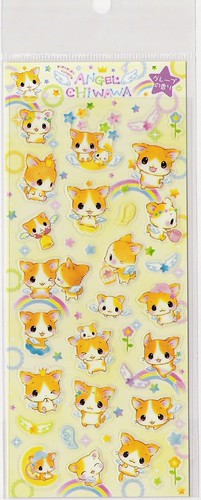 Sticker Sheet Angel Chiwawa | by tapiocamilktea