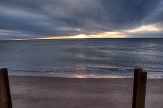 Dramatic Sunrise on the Beach