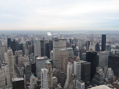 Chrysler Building and Manhattan