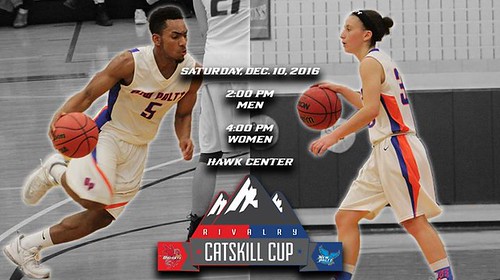 Come out and support our basketball teams tomorrow against Catskill Cup rival Oneonta, starting at 2 p.m.!