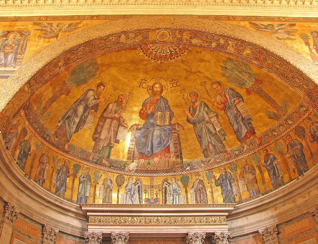 St Paul's apse mosaic | In 1220 Pope Honorius III employed V… | Flickr