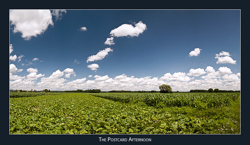 sky panorama austria corn fields styria