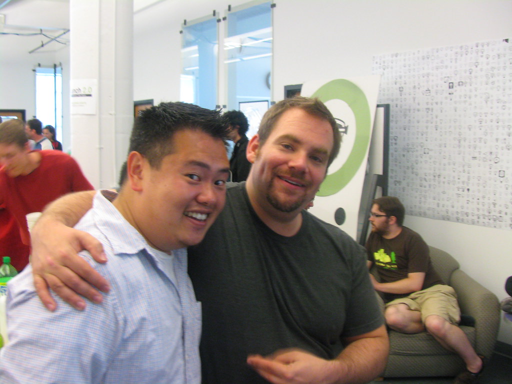 Ernie Hsiung With Owen Thomas | Ernie, a recent addition to … | Flickr