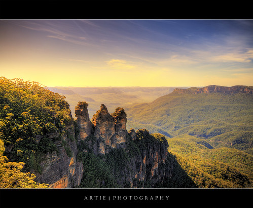 The Three Sisters, Blue Mountain :: HDR by :: Artie | Photography ::