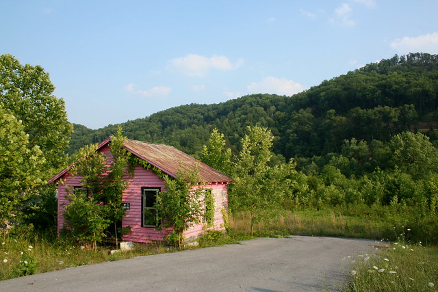 Abandoned Pink Shack