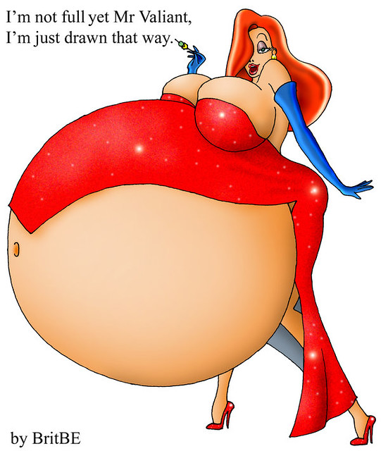 Jessica_Rabbit s_belly_by_BritBE.