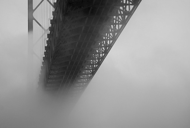 The bridge into the mist