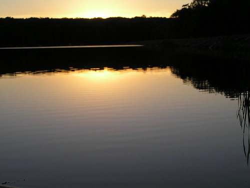 Elm_Lake_at_Sunset_Telephoto by davisrs1, Elm Lake at Sunset -Telephoto