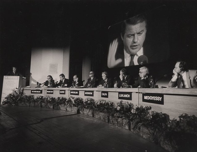 World Economic Forum Annual Meeting 1990 - Vranitzky