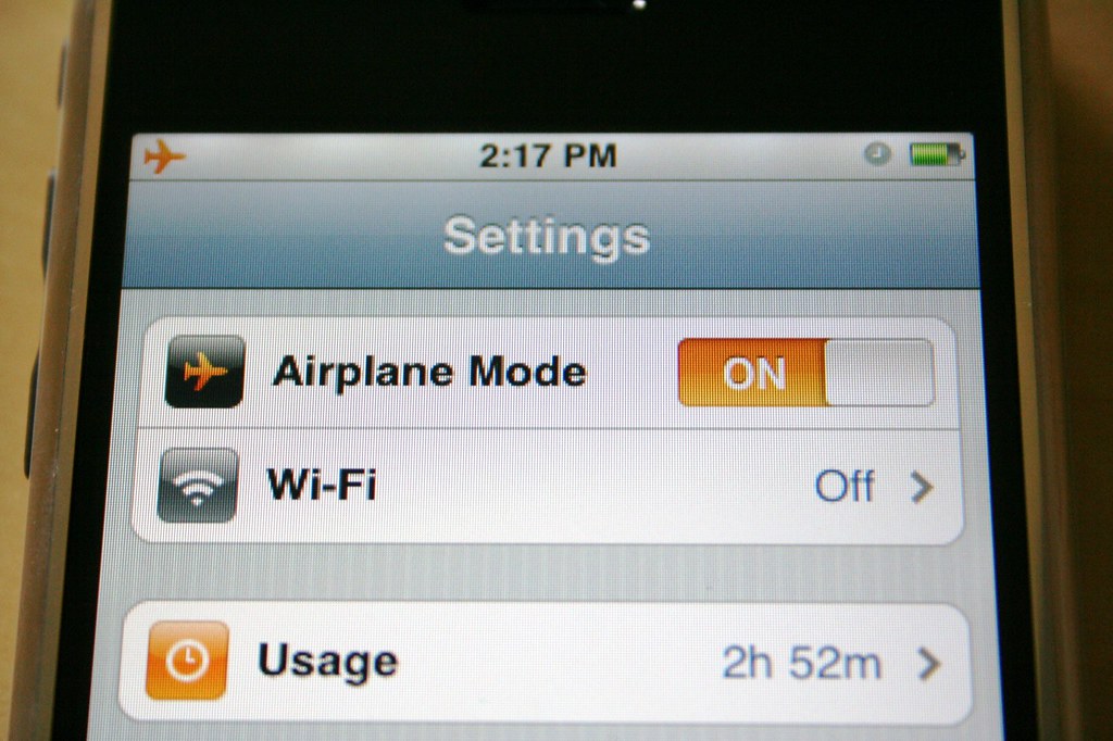 Settings: Airplane Mode Activated | The cool, little-talked-… | Flickr