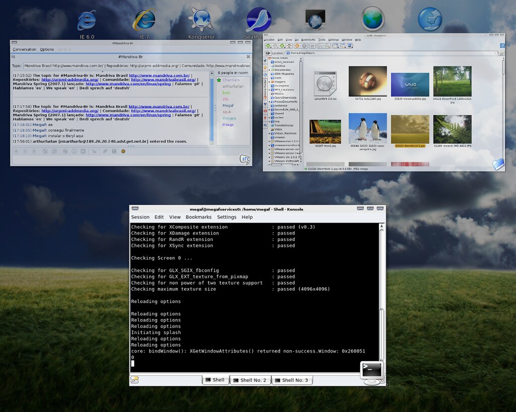"Arch Linux" KDE "KDE 3" Linux "Desktop 3D" | XGL, AiXGL, Co… | Flickr