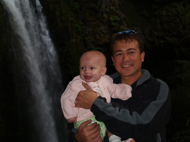 Thanh and McKenzie at Falls Creek Falls
