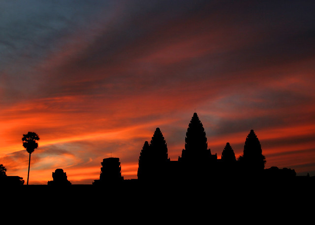 Before Sunrise at Angkor Wat