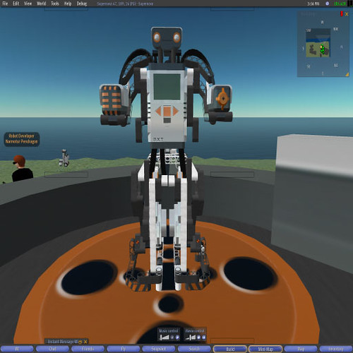 Virtual world pro robot