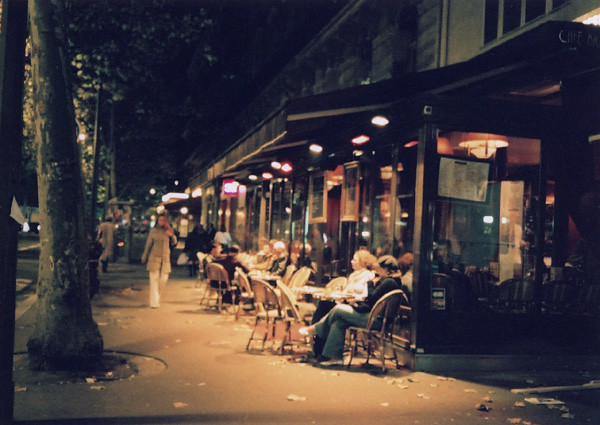 paris night, the first shot