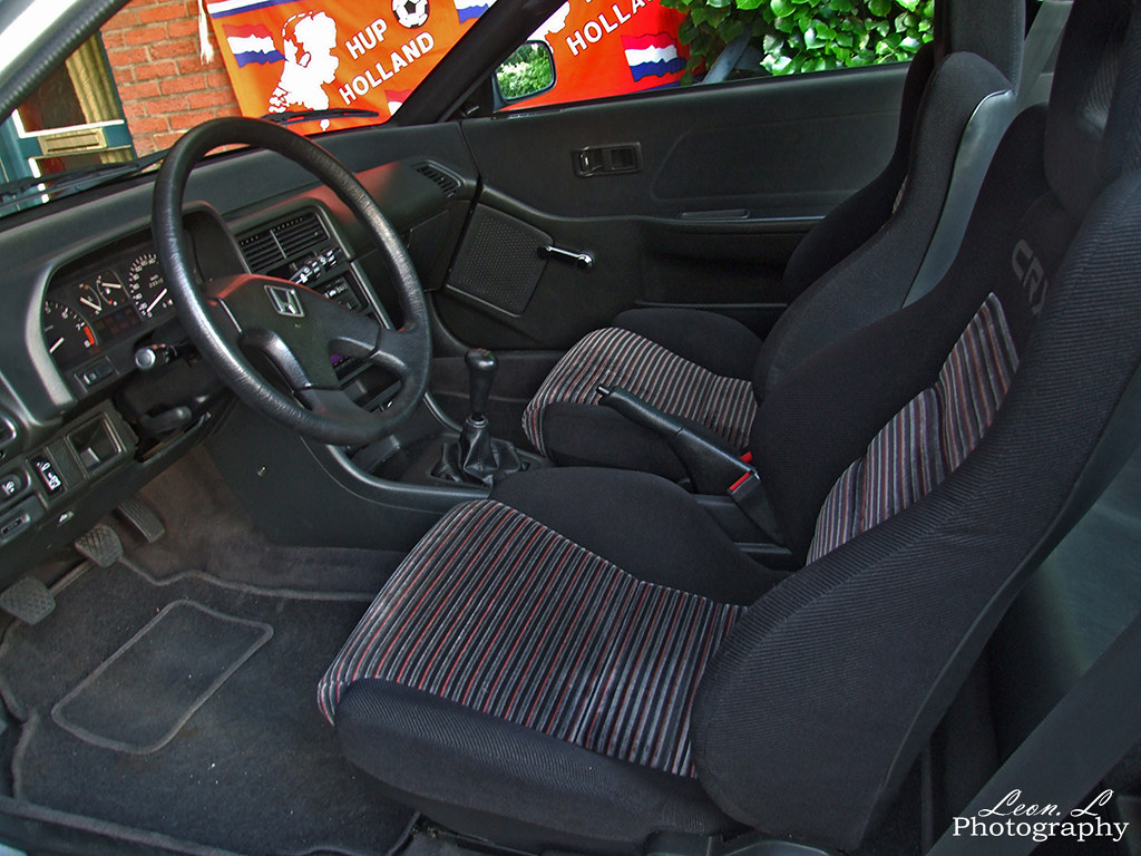 Honda Crx Ed9 Dohc Interior As You Can See Is Still Very V