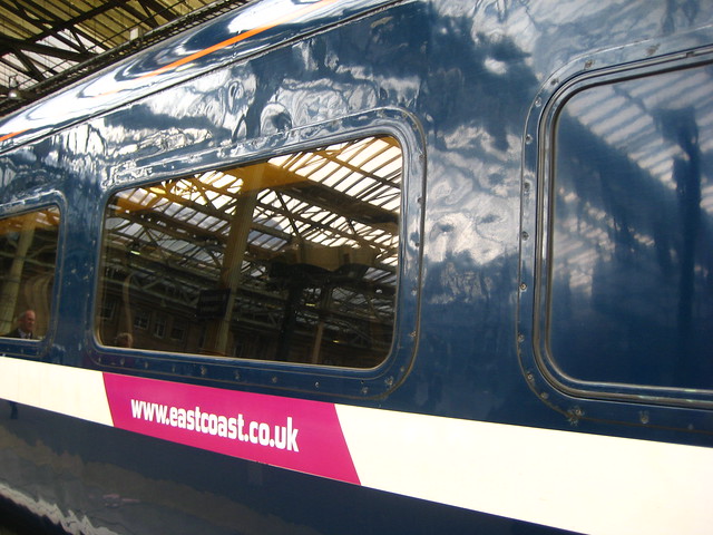 Edinburgh 2010: East coast trains