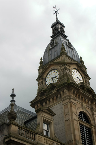 Clouds behind the clocktower | by Krypto