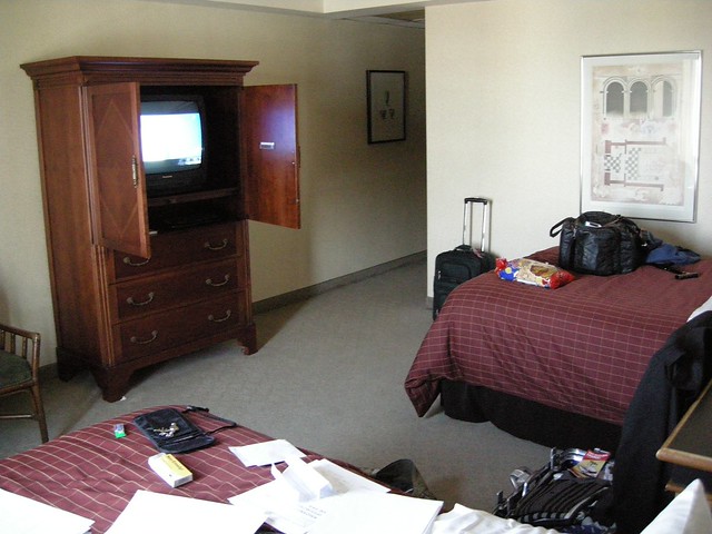 Our room at the Sheraton