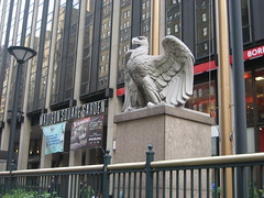 NYC - Madison Square Garden - Penn Station eagle