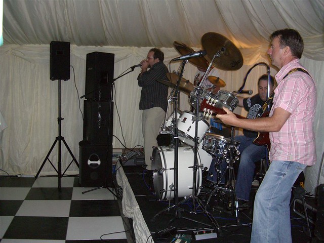 Me playing Blues Harp With Daves Band
