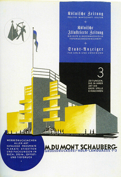 History German Graphic Design | Rolf Lange designed this adv… | Flickr