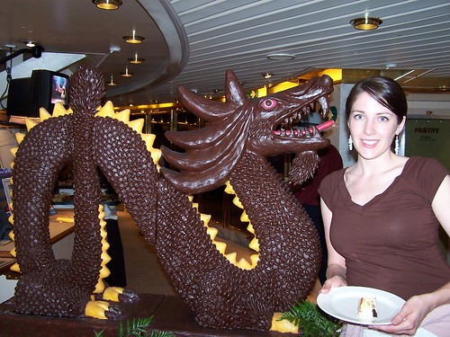 Chocolate Dragon and Heather