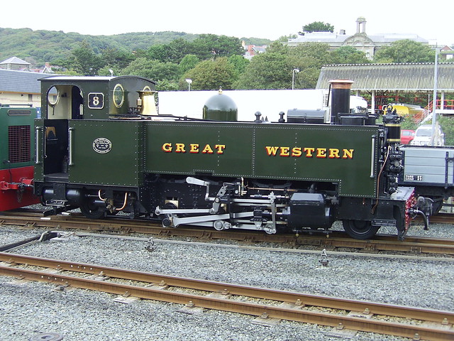 Vale of Rheidol railway locomotive, Aberystwyth