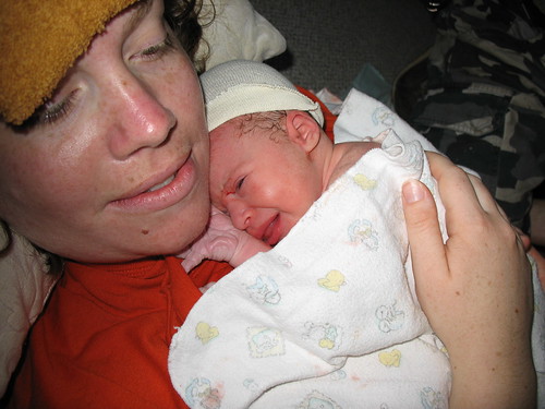 Holding Sage I M Holding Sage Right After She Was Born