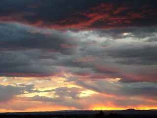 Sunset in Taos