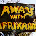 Away with Afrikaans