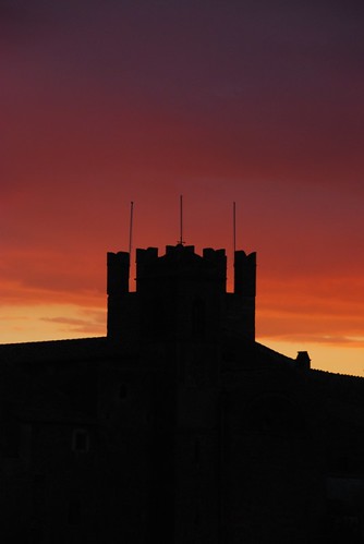 sunset tower tramonto calcata icomei