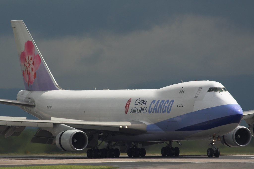 B-18712 Boeing 747 China Airlines Cargo - Manchester Airport