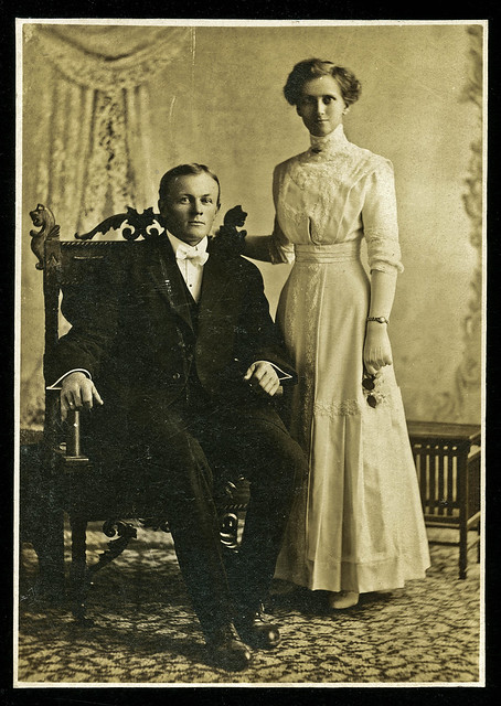 Hans C V & Karen Olivia Hansen about 1910