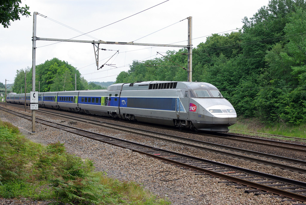 TGV 2671 Luxembourg-Paris | Bifurcation de Germigny (77), PK… | Flickr