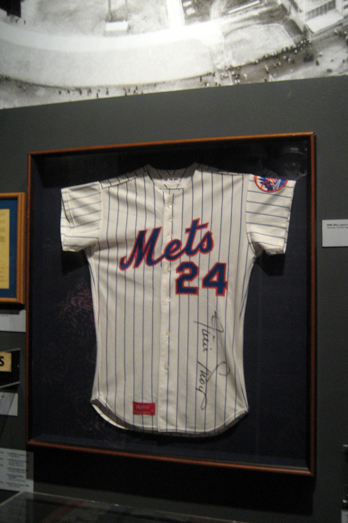 NYC - UES - MCNY: The Glory Days - Willie Mays jersey