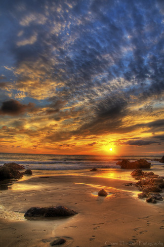 ocean california sunset sky sun seascape beach beauty sand rocks waves awesome pch adobe hdr cs4 photomatix nikond300