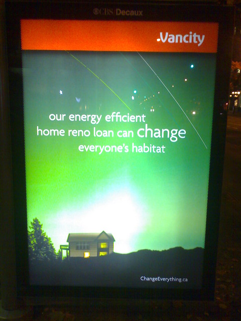ChangeEverything.ca on a Bus Billboard on Hastings