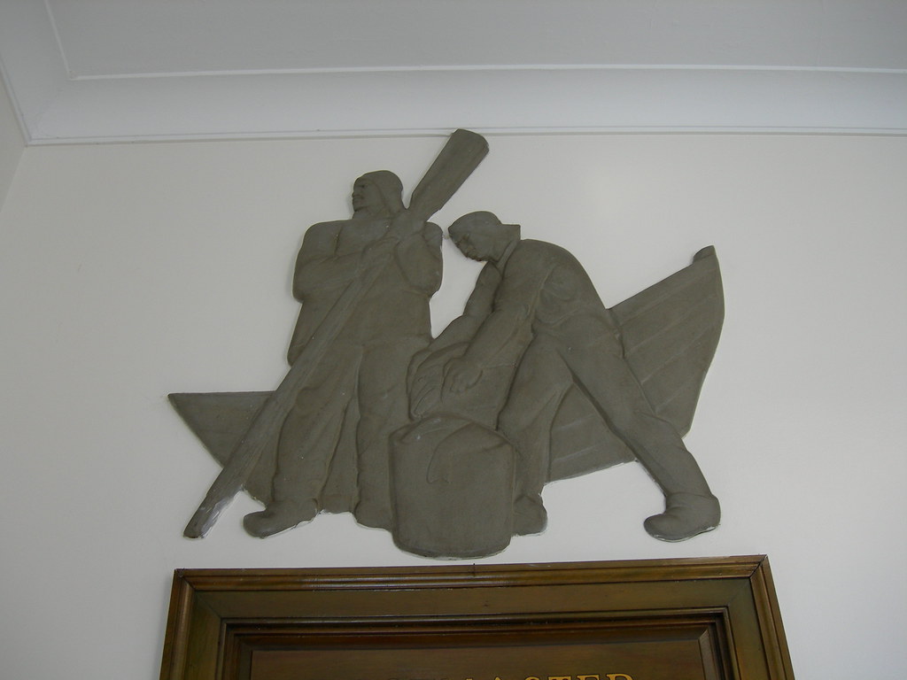 Postmaster Relief Hyannis, Massachusetts Post Office Relief | New Deal relief … | Flickr