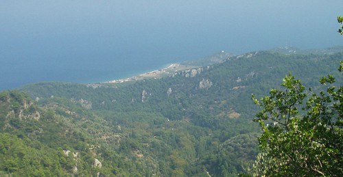 View towards Platanakia Beach